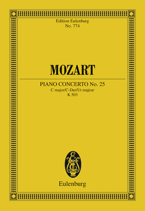 Piano Concerto No. 25 C major - Wolfgang Amadeus Mozart