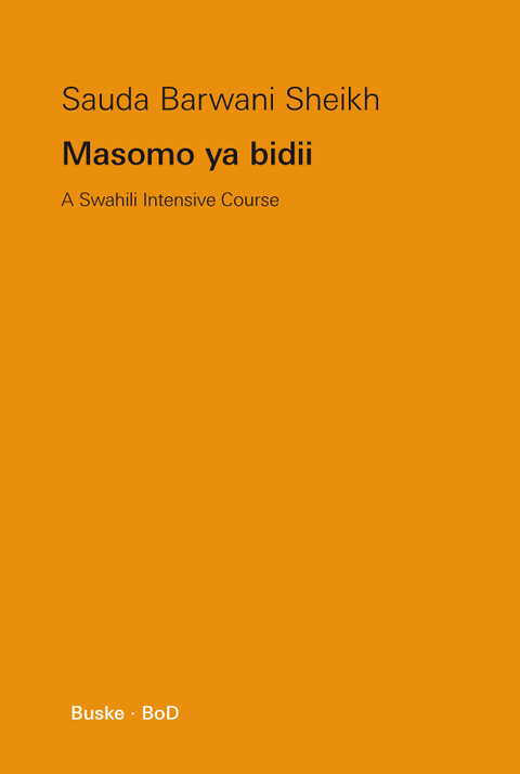 Masomo ya bidii - Sauda Barwani Sheikh