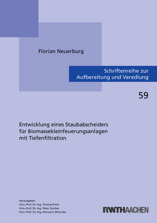 Entwicklung eines Staubabscheiders für Biomassekleinfeuerungsanlagen mit Tiefenfiltration