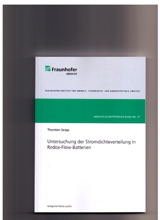 Untersuchung der Stromdichteverteilung in Redox-Flow-Batterien