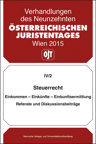 Steuerrecht Einkommen-Einkünfte-Einkunftsermittlung