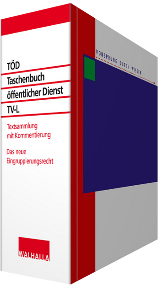 TÖD – Taschenbuch öffentlicher Dienst (TVöD, TV-L)