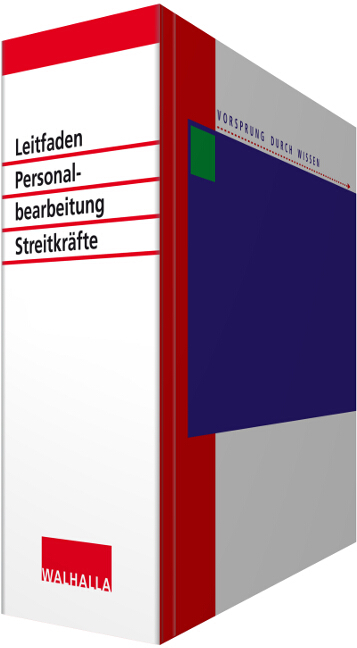 Leitfaden Personalbearbeitung in den Streitkr&auml;ften