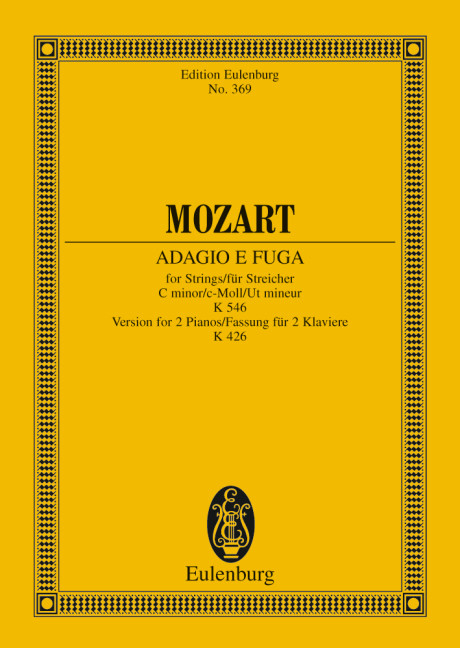 Adagio und Fuge c-Moll - 