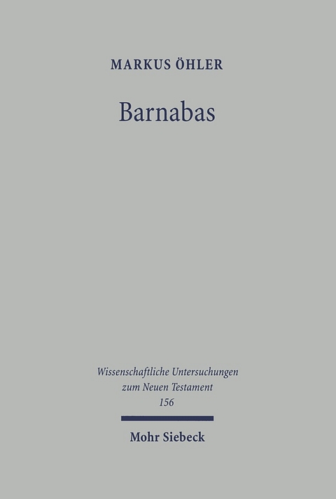 Barnabas - Markus Öhler