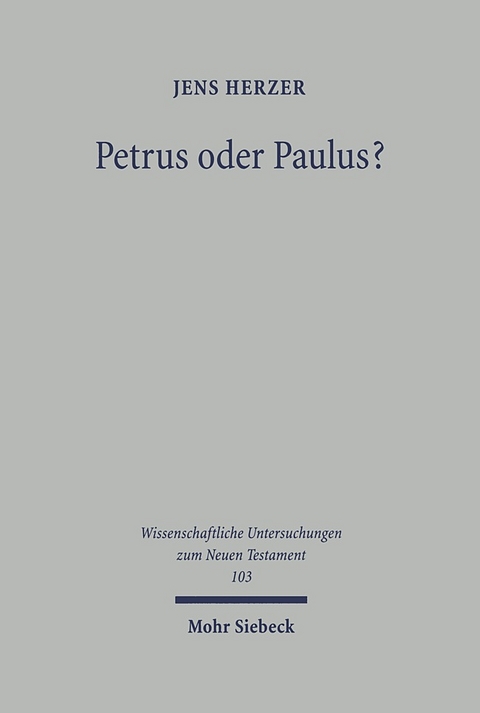 Petrus oder Paulus? - Jens Herzer