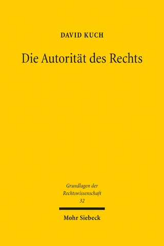Die Autorität des Rechts