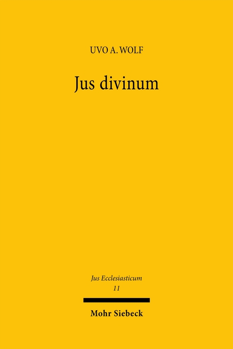 Jus divinum - Uvo A Wolf