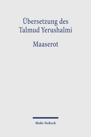 Übersetzung des Talmud Yerushalmi
