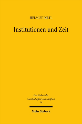 Institutionen und Zeit