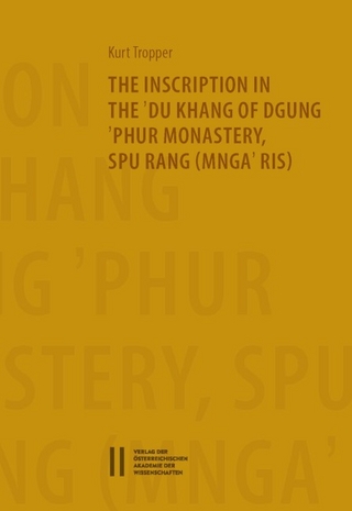 The Inscription in the `Du Khang of `Phur Monastery Spu Rang (Mnga`Ris)