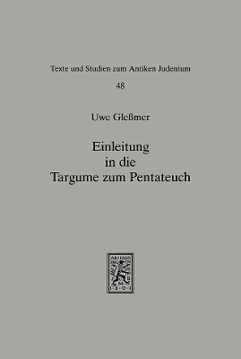 Einleitung in die Targume zum Pentateuch