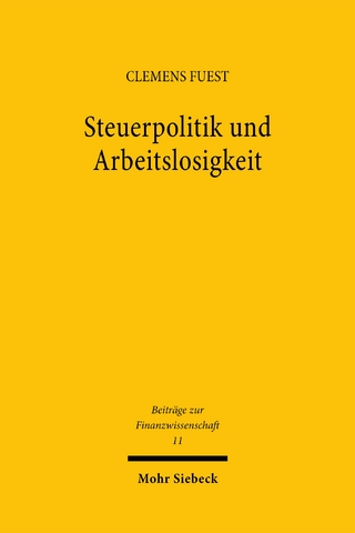 Steuerpolitik und Arbeitslosigkeit