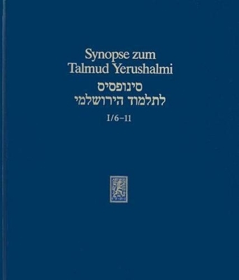 Synopse zum Talmud Yerushalmi - 