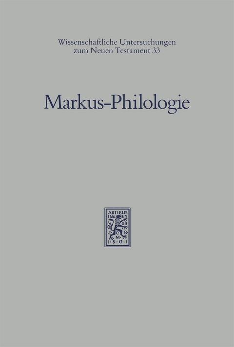 Markus-Philologie - 