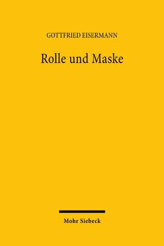 Rolle und Maske