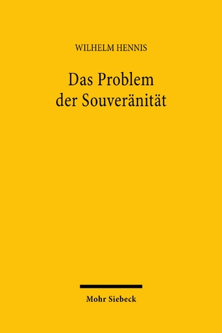 Das Problem der Souveränität