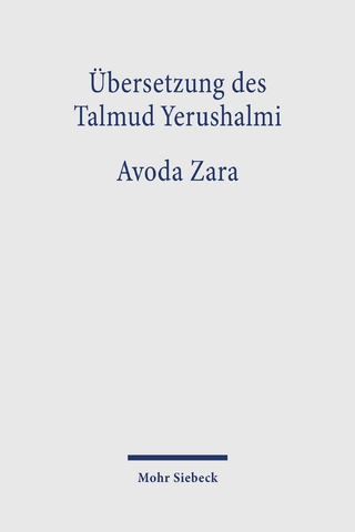 Übersetzung des Talmud Yerushalmi