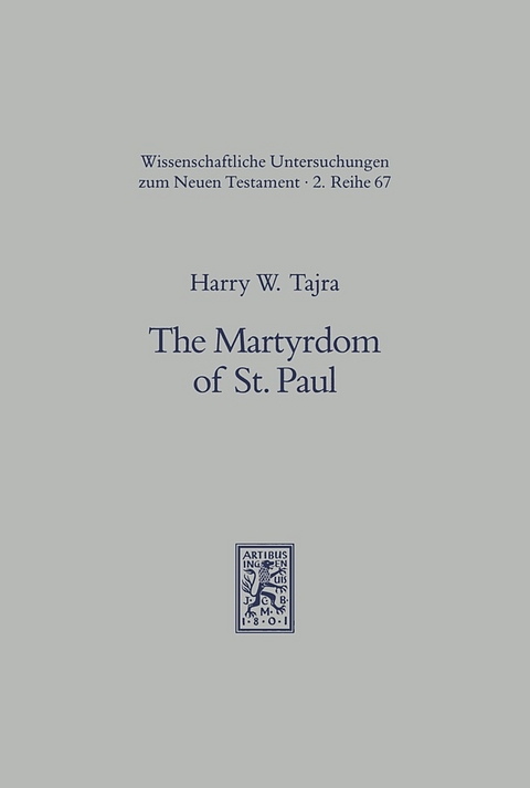 The Martyrdom of St. Paul - H. W. Tajra