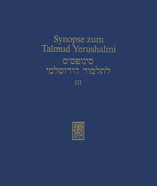 Synopse zum Talmud Yerushalmi