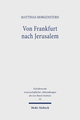 Von Frankfurt nach Jerusalem - Matthias Morgenstern
