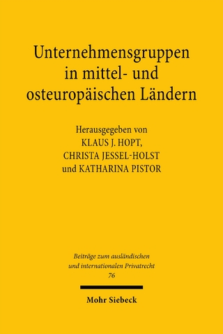 Unternehmensgruppen in mittel- und osteuropäischen Ländern