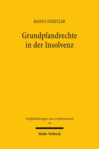Grundpfandrechte in der Insolvenz