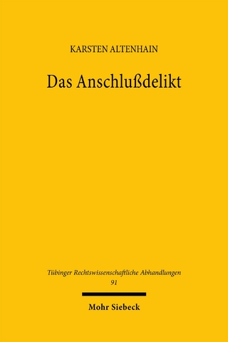 Das Anschlußdelikt