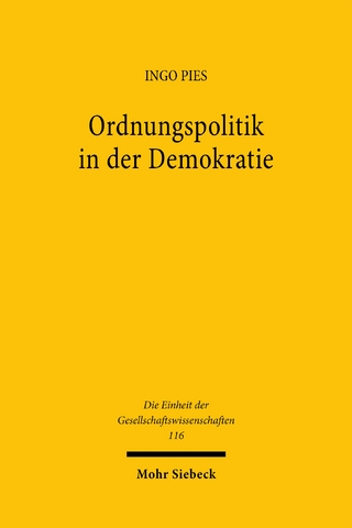 Ordnungspolitik in der Demokratie