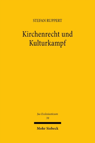 Kirchenrecht und Kulturkampf