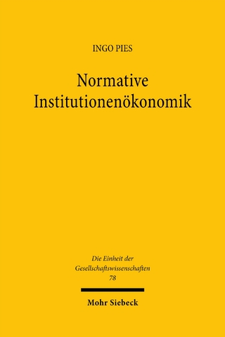 Normative Institutionenökonomik