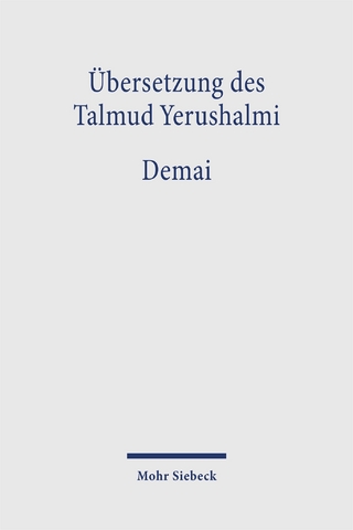 Übersetzung des Talmud Yerushalmi