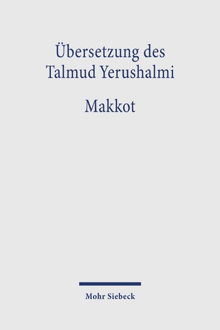Übersetzung des Talmud Yerushalmi