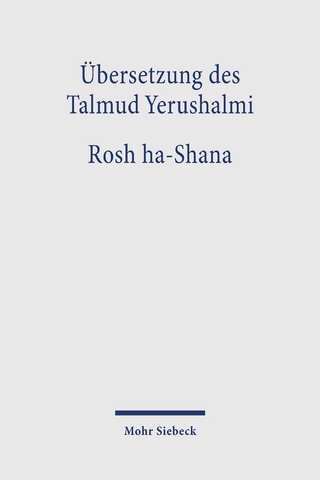 Übersetzung des Talmud Yerushalmi
