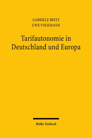 Tarifautonomie in Deutschland und Europa
