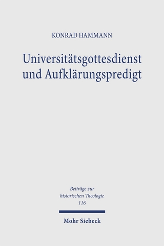 Universitätsgottesdienst und Aufklärungspredigt
