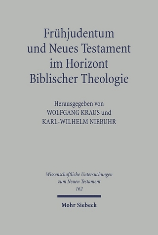 Frühjudentum und Neues Testament im Horizont Biblischer Theologie