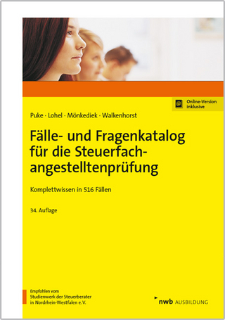 Fälle- und Fragenkatalog für die Steuerfachangestelltenprüfung