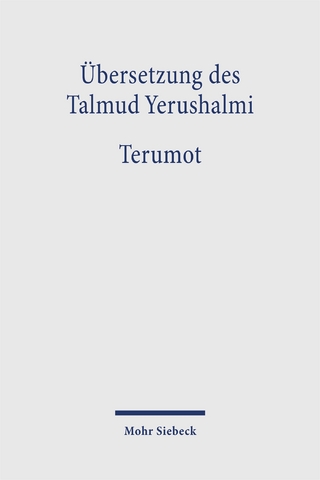 Übersetzung des Talmud Yerushalmi