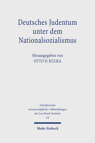 Deutsches Judentum unter dem Nationalsozialismus