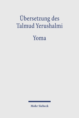 Übersetzung des Talmud Yerushalmi