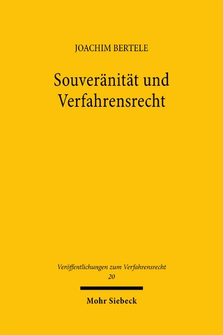 Souveränität und Verfahrensrecht