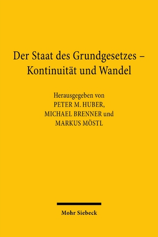 Der Staat des Grundgesetzes - Kontinuität und Wandel