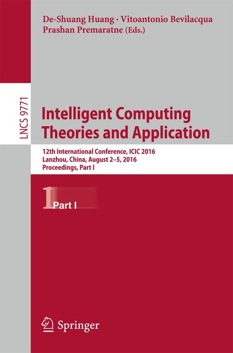 Intelligent Computing Theories and Application - 