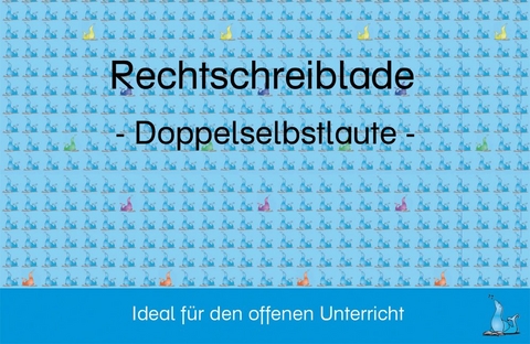 Rechtschreiblade - Doppelselbstlaute - Barbara Holub