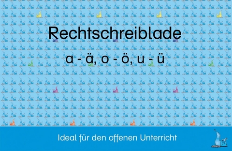 Rechtschreiblade a-&auml;, o-&ouml;, u-&uuml; - Barbara Holub