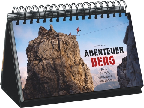 Tischaufsteller &ndash; Abenteuer Berg - Andreas Bruckmann Verlag GmbH