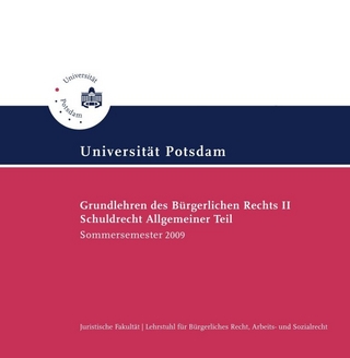 Grundlehren des Bürgerlichen Rechts II