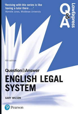 Law Express Question and Answer: English Legal System PDF eBook