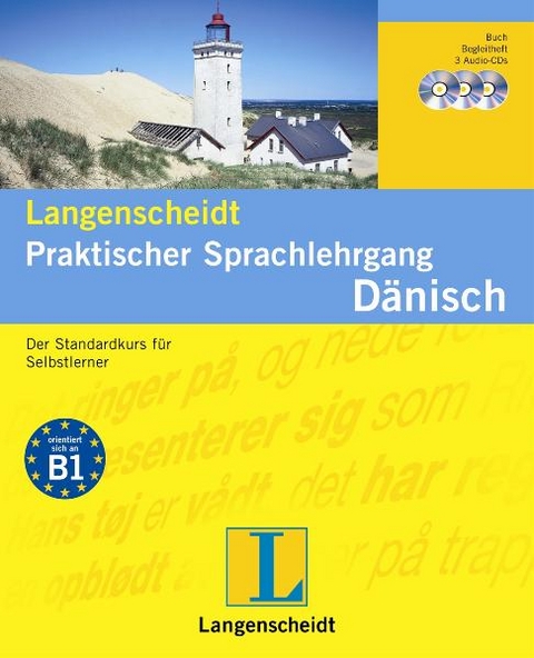 Langenscheidt Praktischer Sprachlehrgang D&auml;nisch - Buch und 3 Audio-CDs + Begleitheft - Marlene Hastenplug